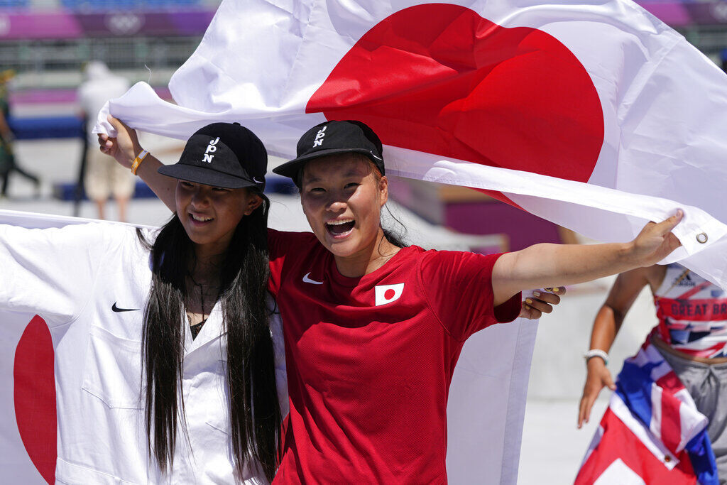 Tokyo Olympics Athletes and Flags Photo Gallery